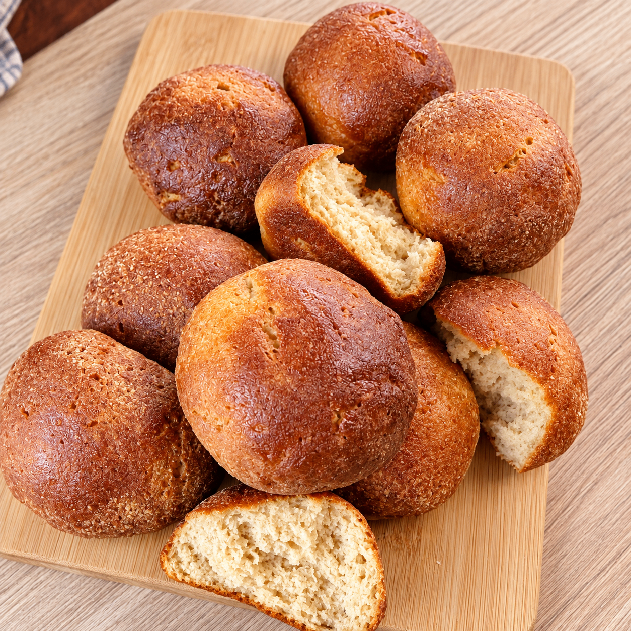 Mogollas dulces sin gluten y sin azúcar